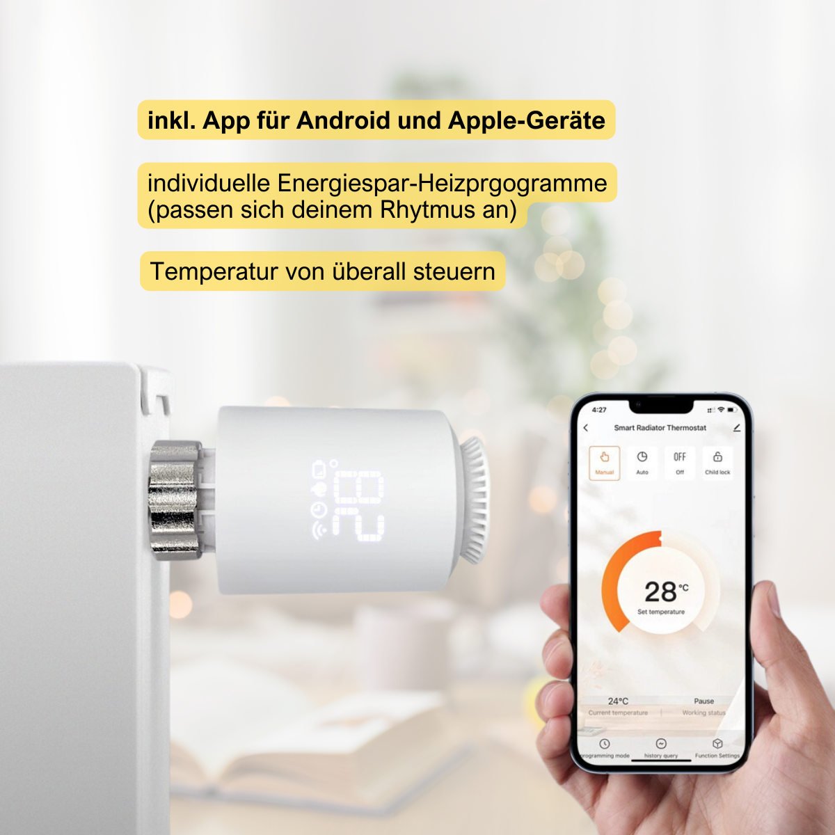 Thermobrain™ - The Smart Heater Thermostat